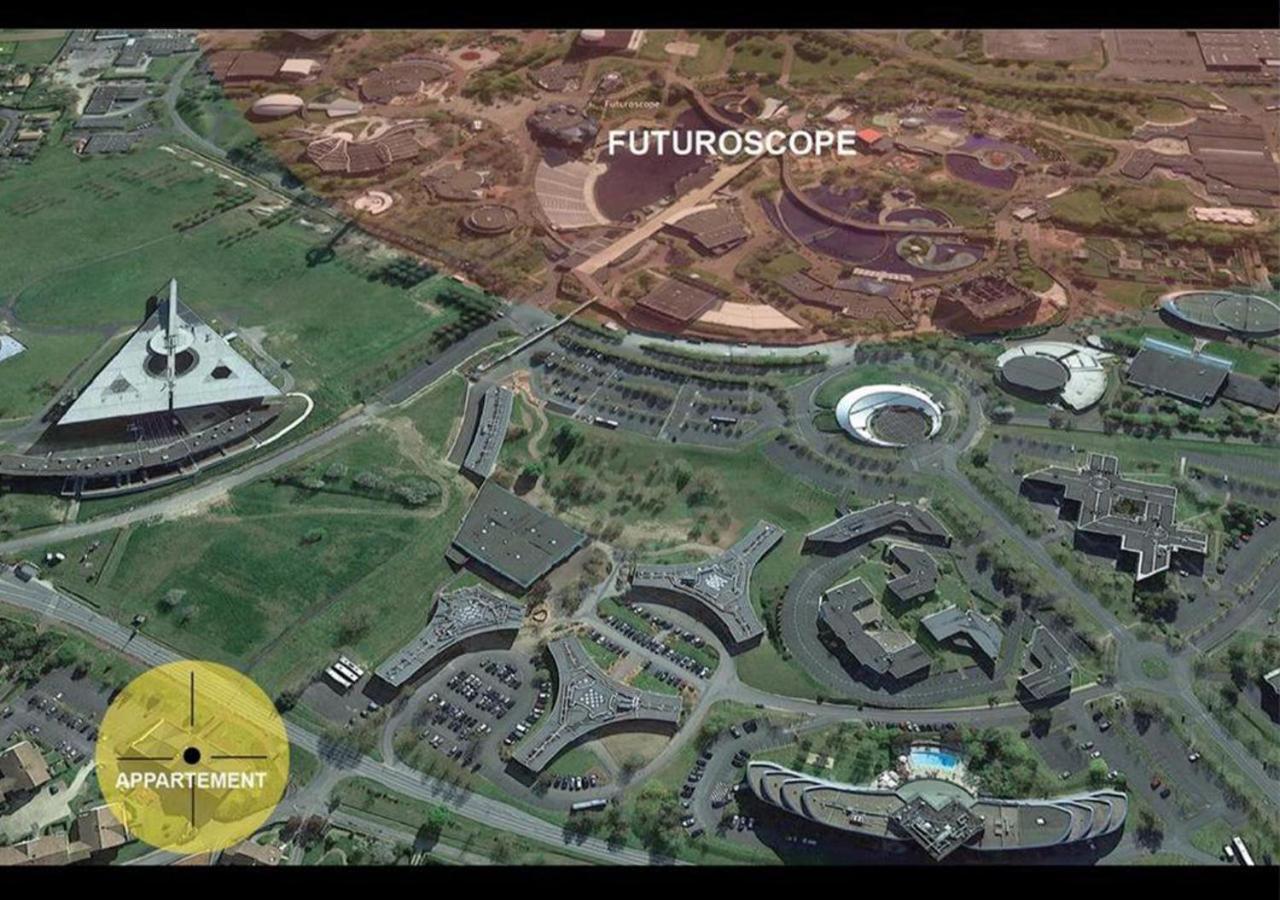 Futurostudio - Appart Hotel Futuroscope Nintendo - Site Du Futuroscope - Poitiers Жоне-Клан Экстерьер фото